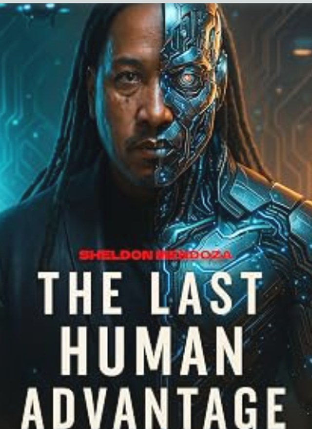 Cover of The Last Human Advantage: Thriving in the AI World by Sheldon Mendoza